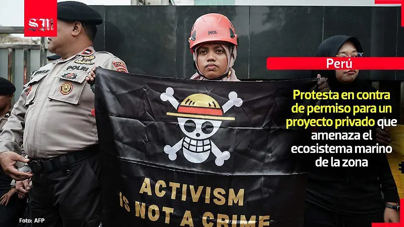 Protesta Perú